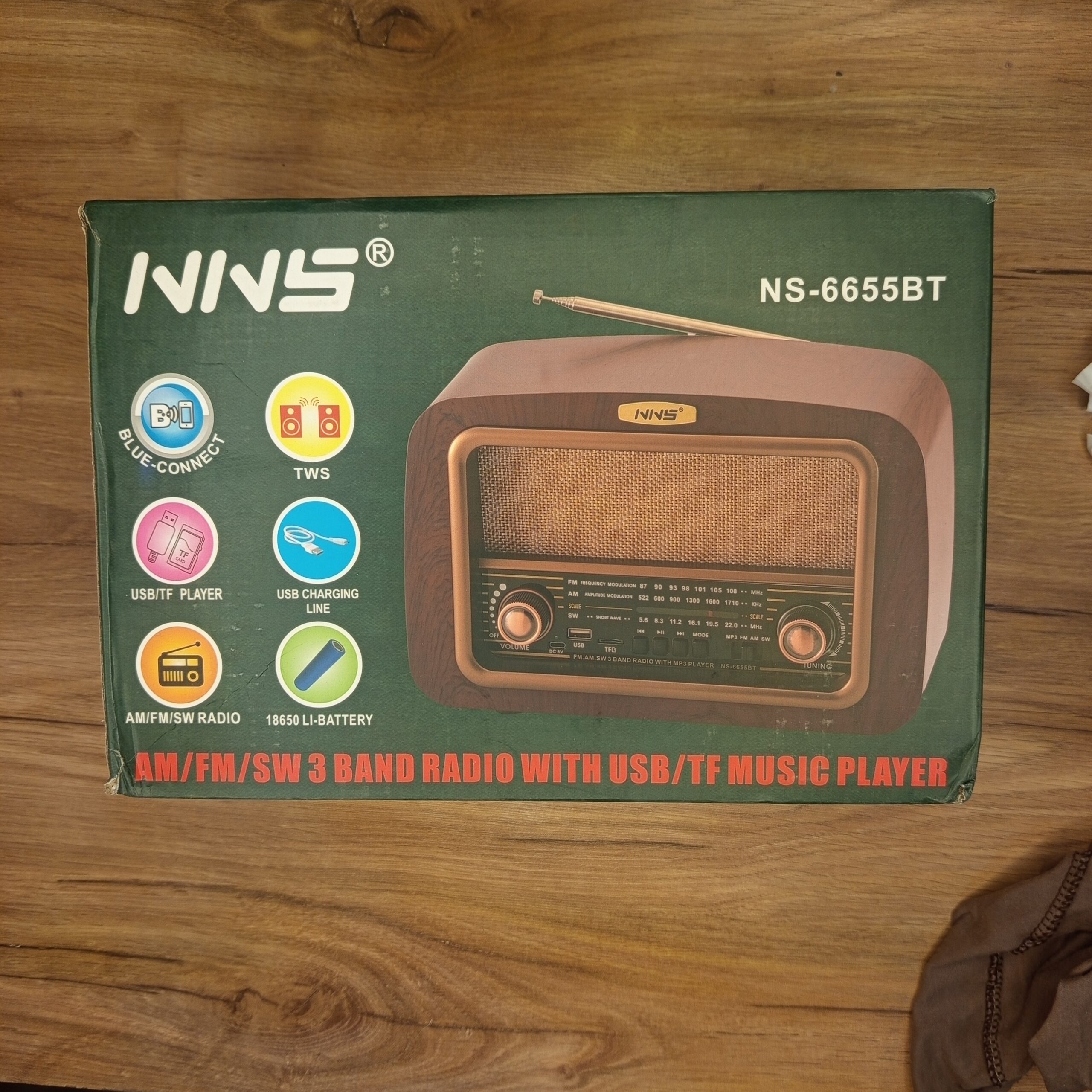 رادیو رومیزی بلوتوثی کلاسیک NNS NS-6655BT 3 رادیو رومیزی بلوتوثی کلاسیک NNS NS-6655BT (1)