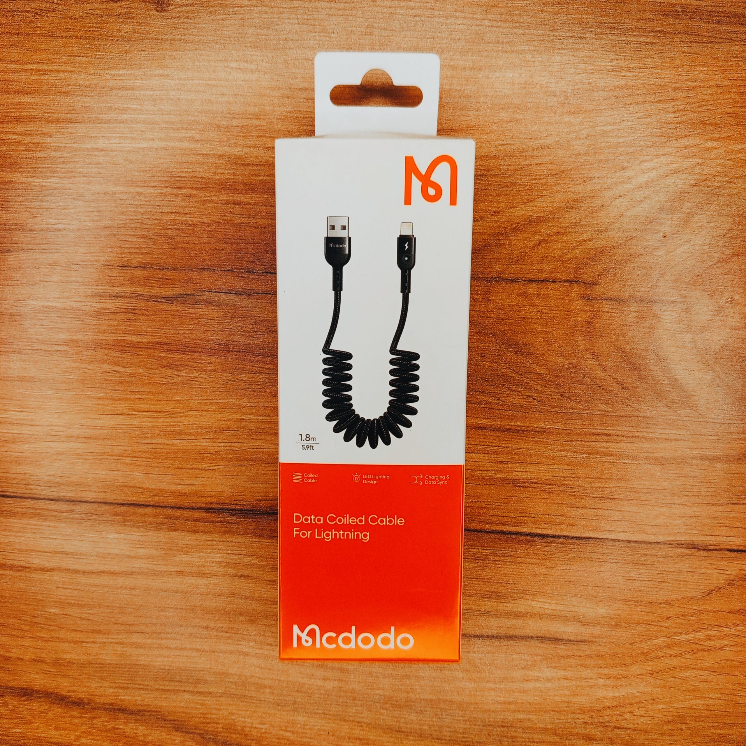 کابل لایتنینگ فنری مک دودو CA-641 – ۱ (2)